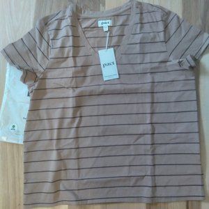 Fawn Relaxed VNeck Tee Pact
